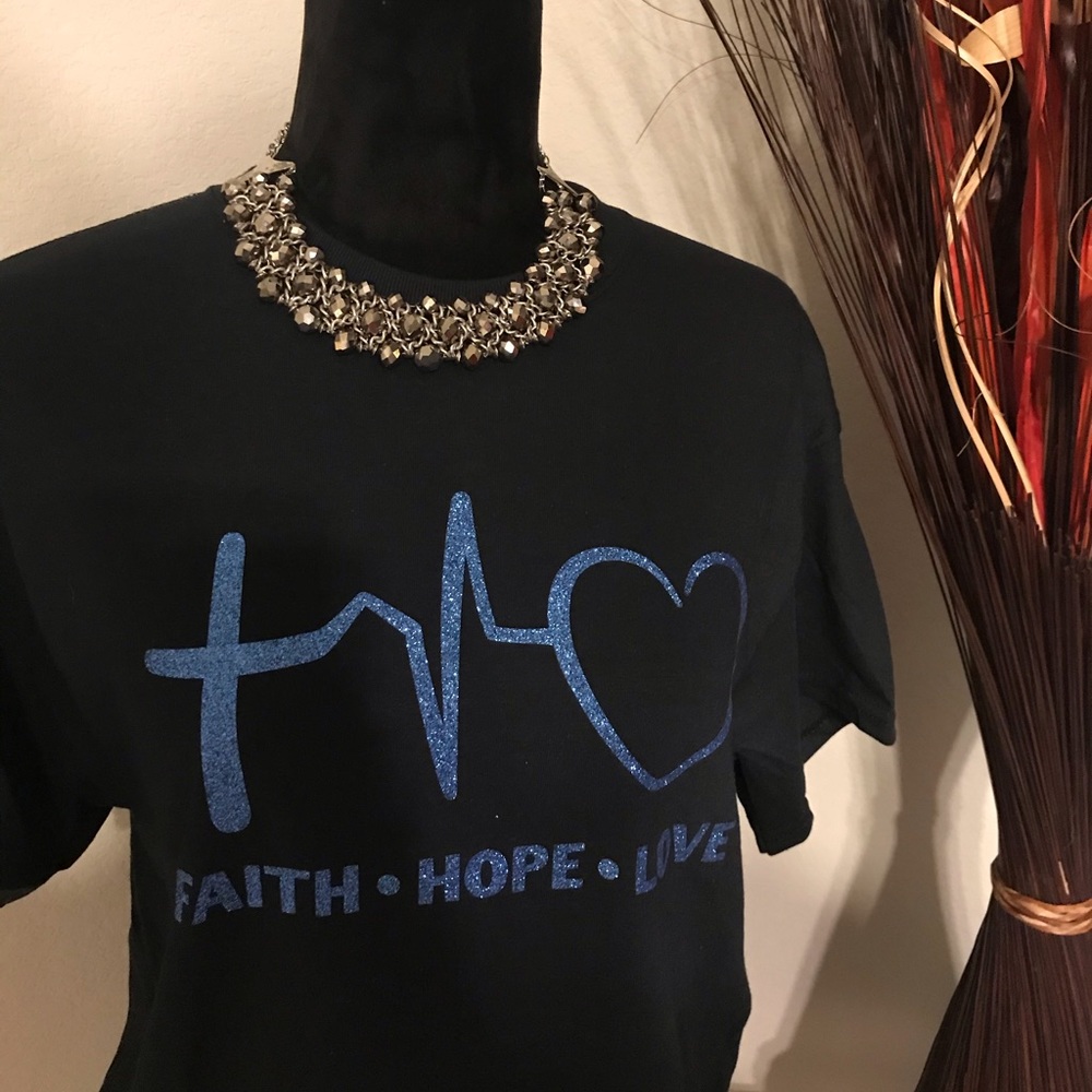 Faith, Hope, Love T-shirt 💙